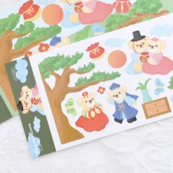 Bear Friends Slim Sticker