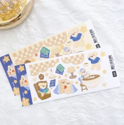 Bear Friends Slim Sticker