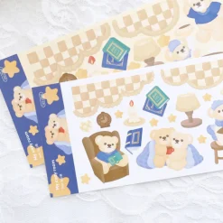 Bear Friends Slim Sticker