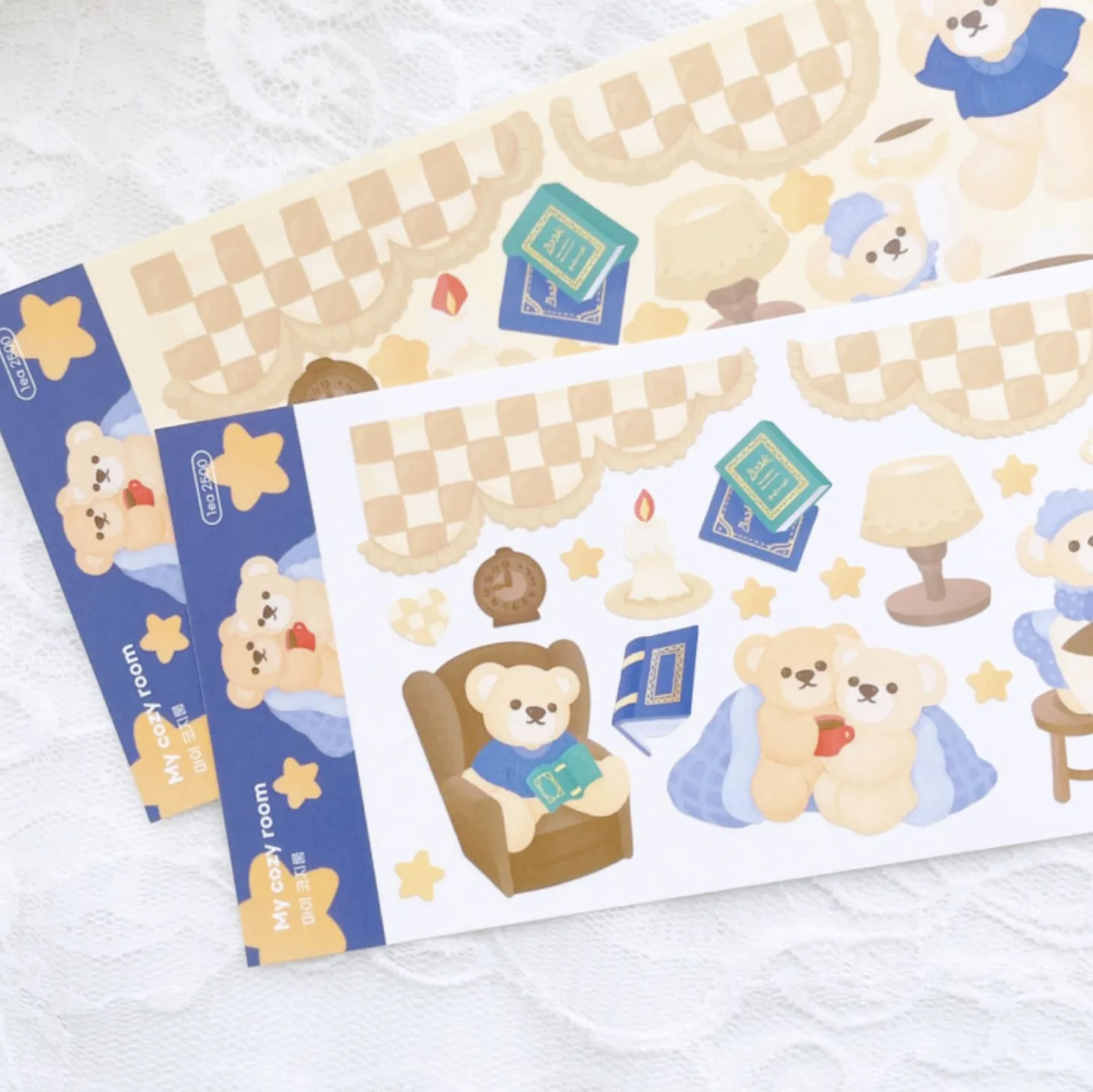 Bear Friends Slim Sticker