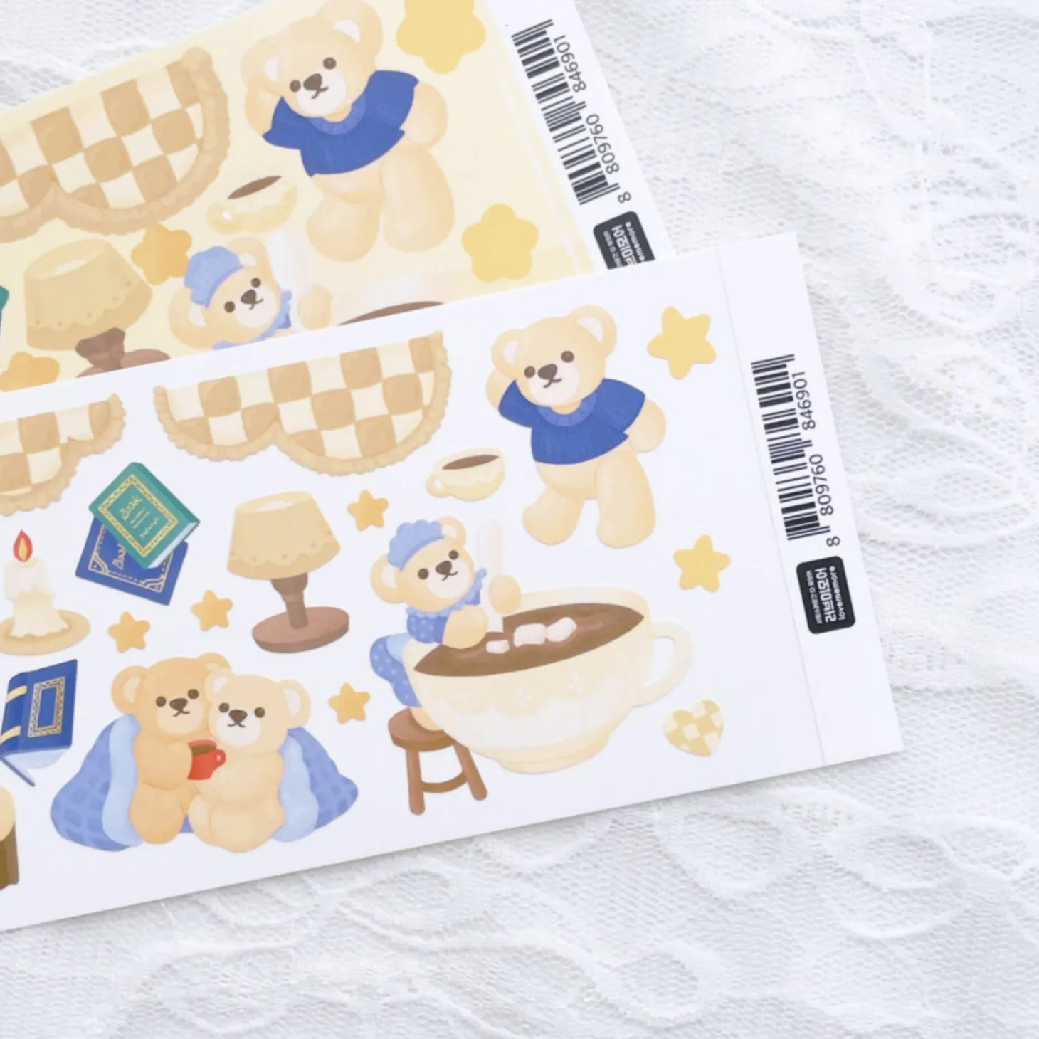Bear Friends Slim Sticker