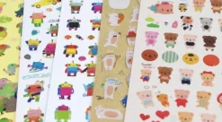 Bear OOTD Deco Sticker
