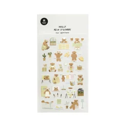 Bear's Day Deco Sticker