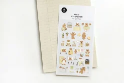 Bear's Day Deco Sticker