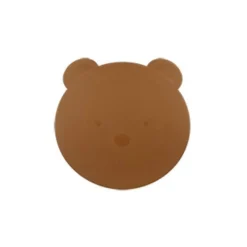 Bear Vegan Leather Mouse Pad