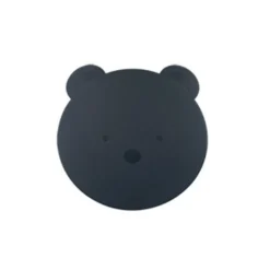 Bear Vegan Leather Mouse Pad