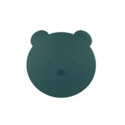 Bear Vegan Leather Mouse Pad
