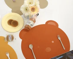 Bear Vegan Leather Placemat
