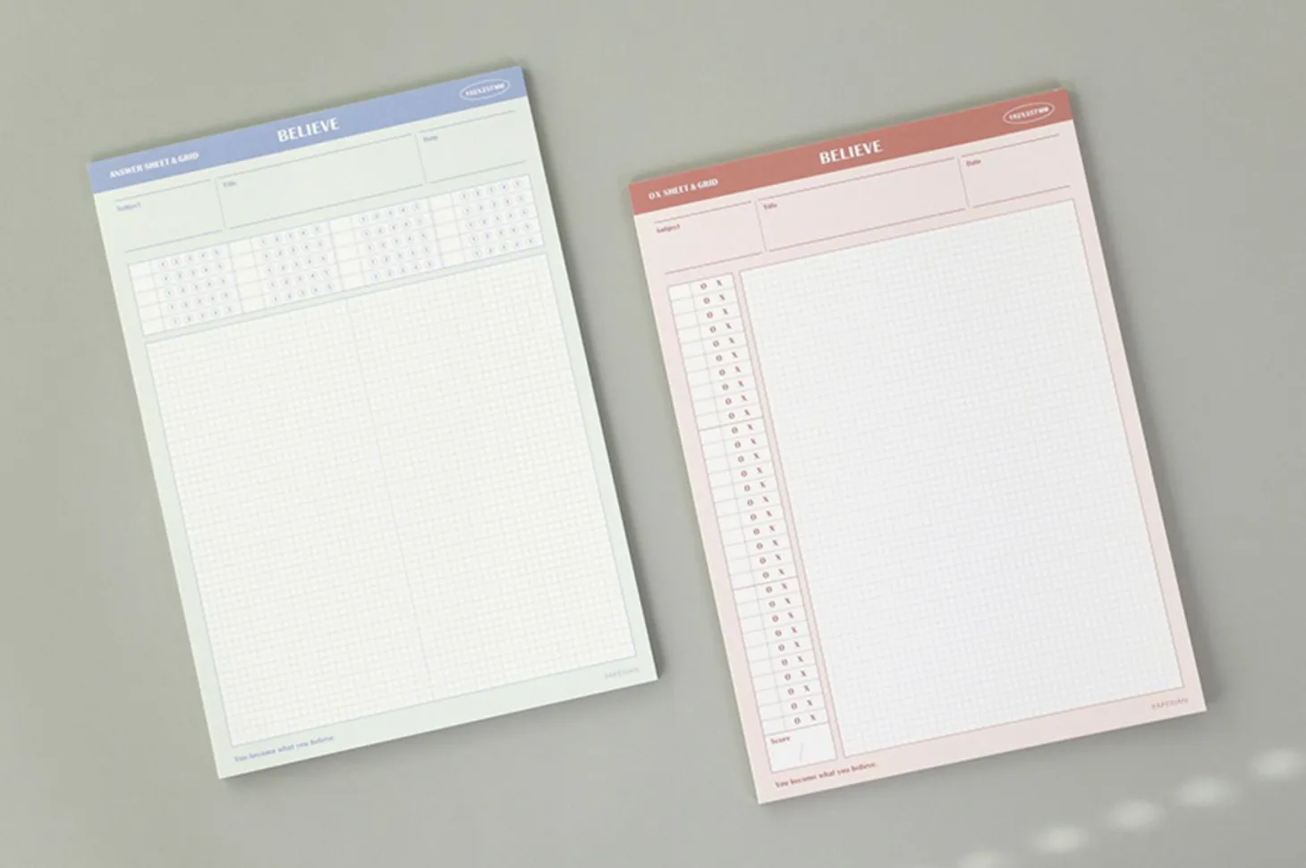 Believe B5 Study Notepad