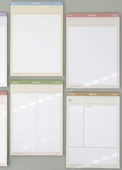 Believe B5 Study Notepad