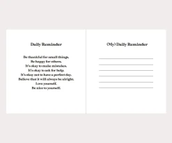 Be Nice to Yourself Planner