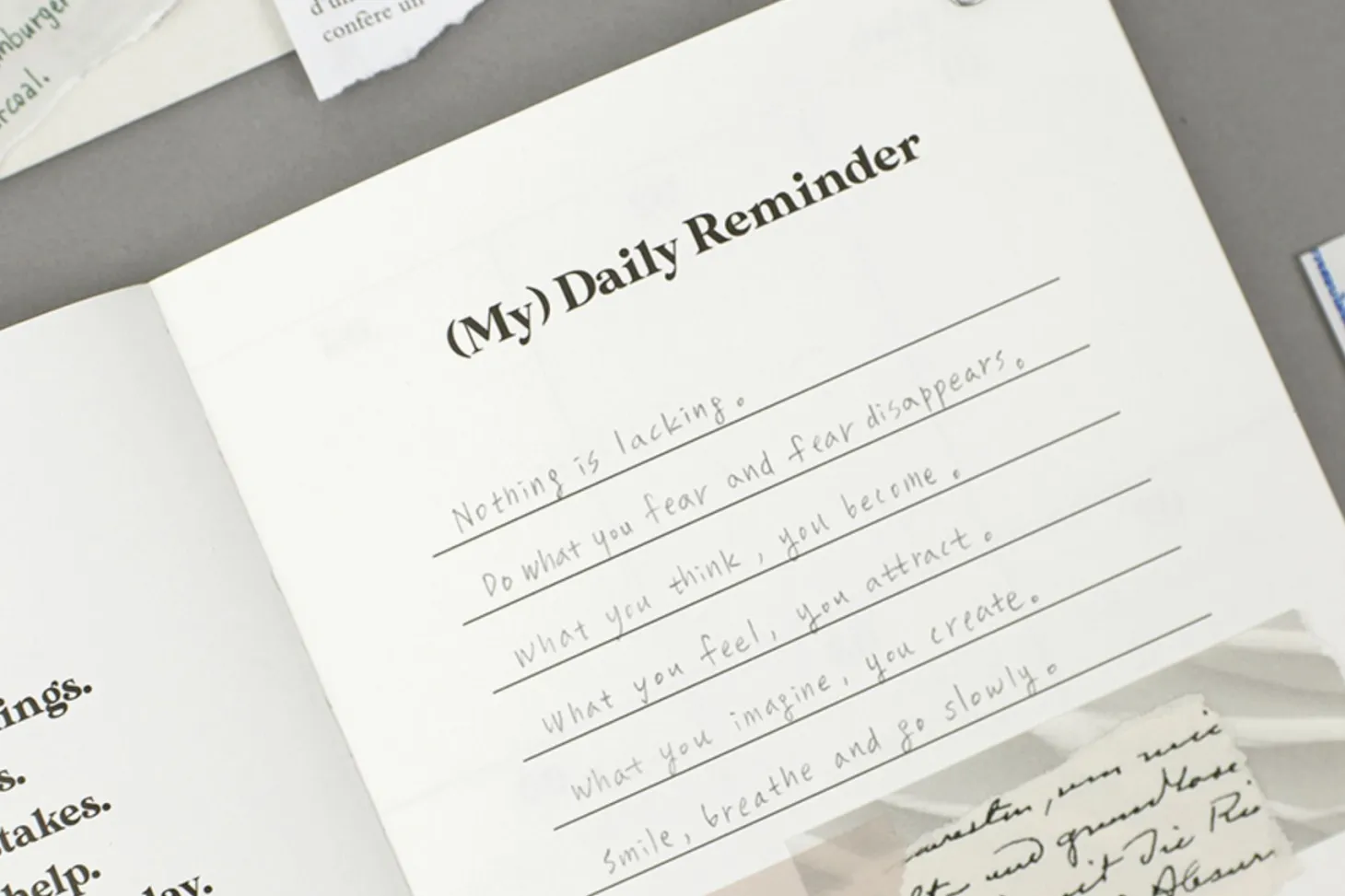 Be Nice to Yourself Planner