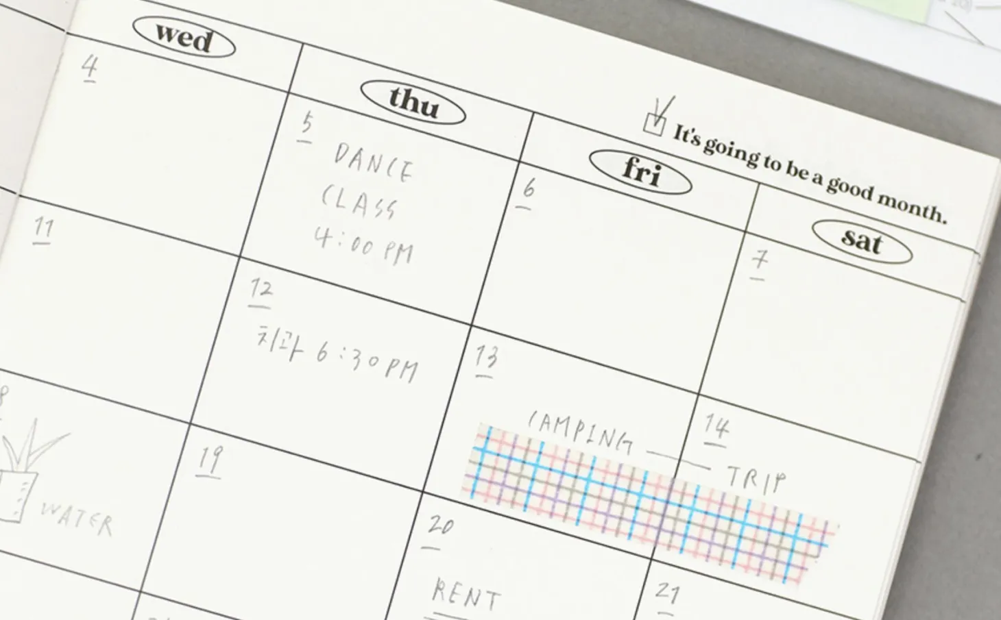 Be Nice to Yourself Planner