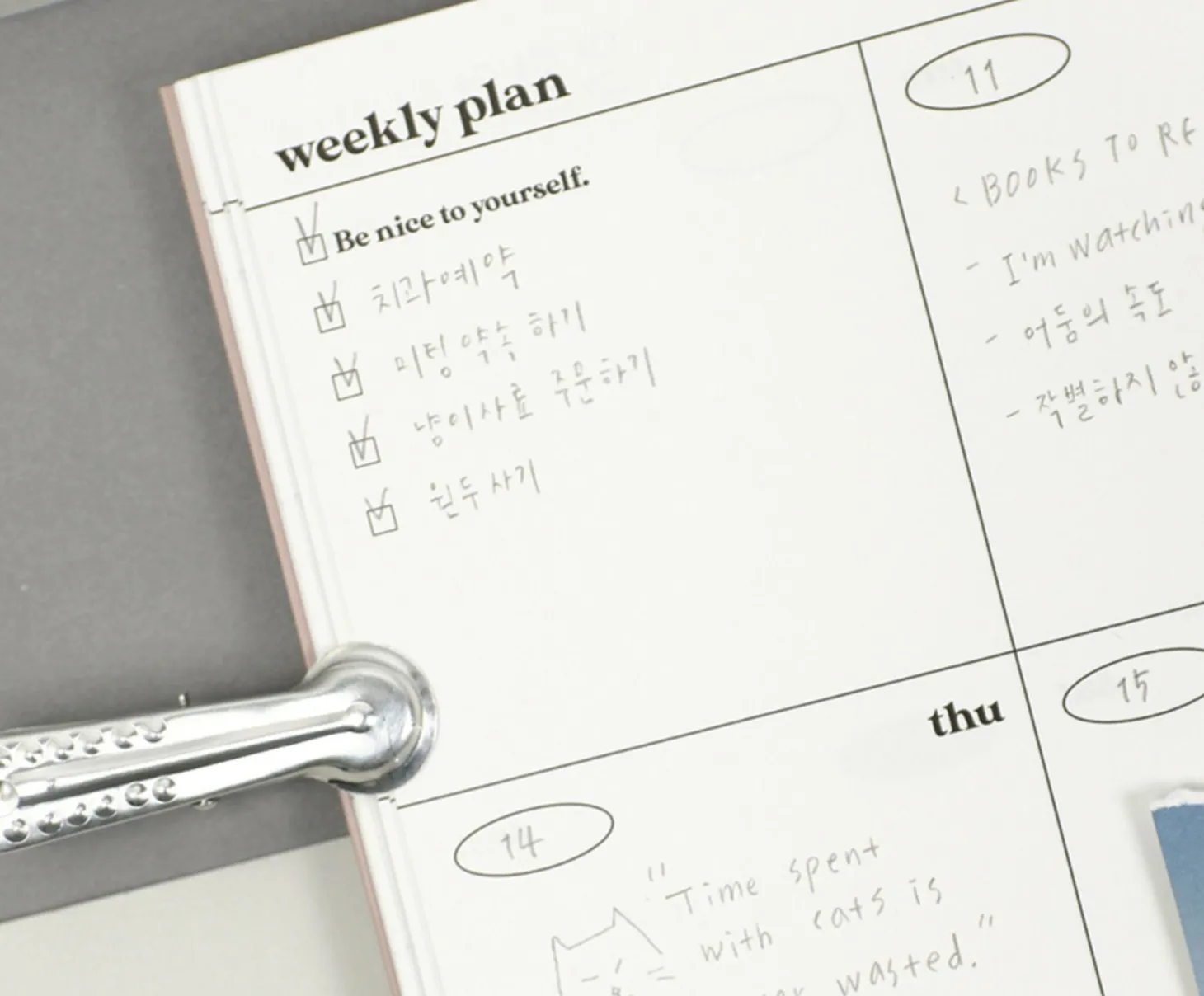 Be Nice to Yourself Planner