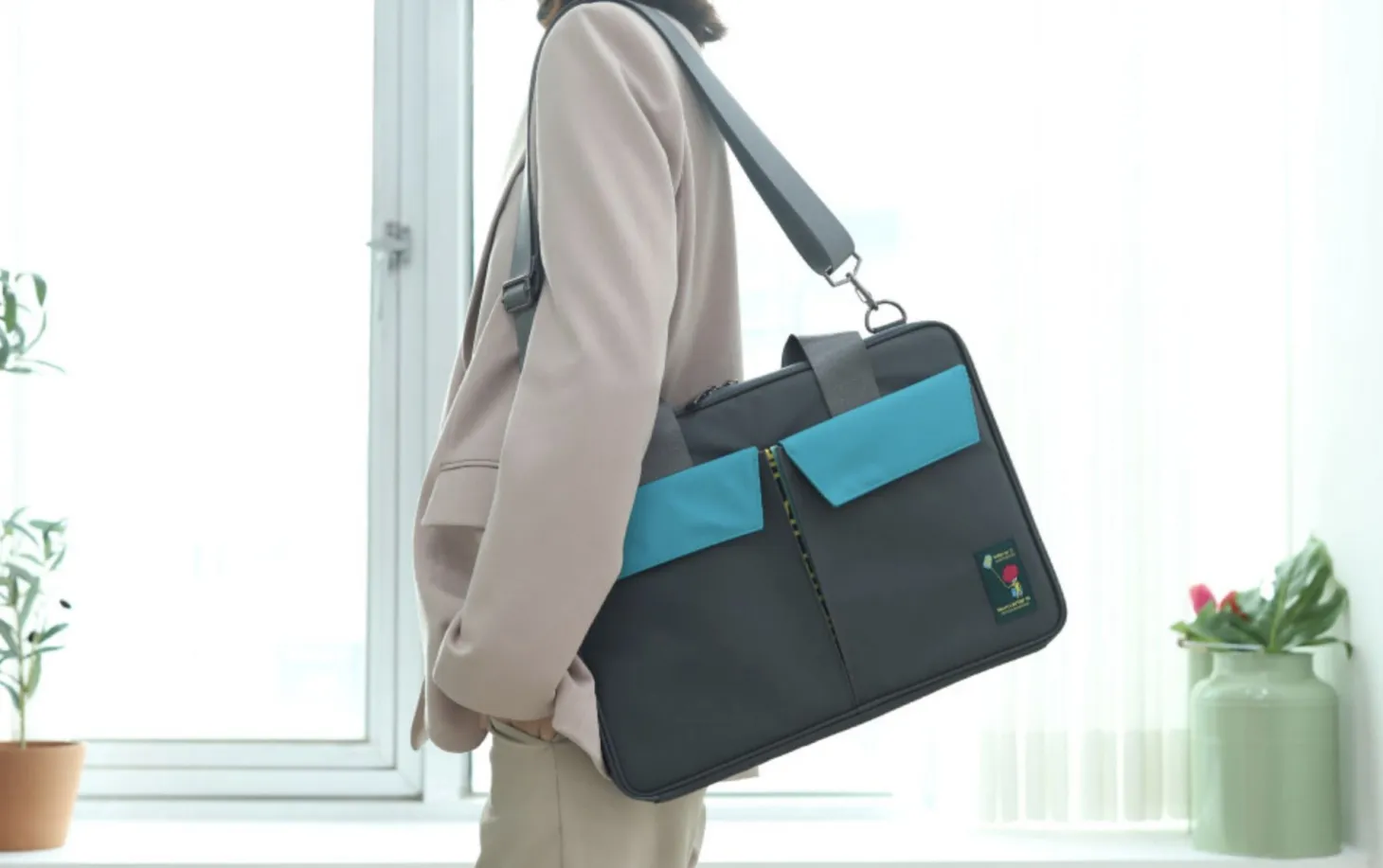Better Together 15 in. Upcycled Laptop Bag