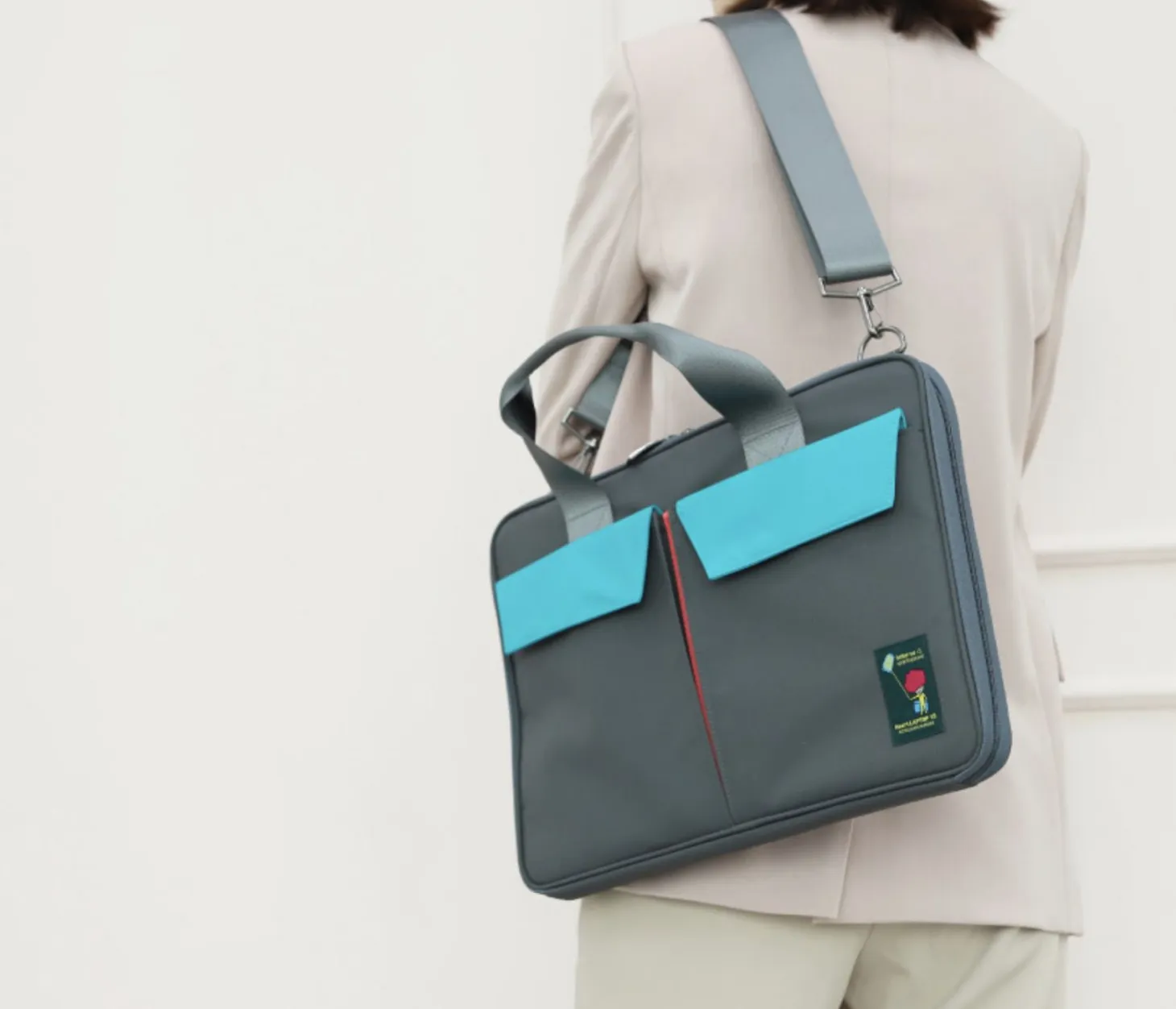 Better Together 15 in. Upcycled Laptop Bag