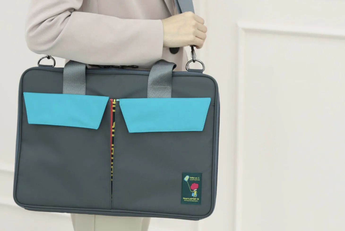 Better Together 15 in. Upcycled Laptop Bag