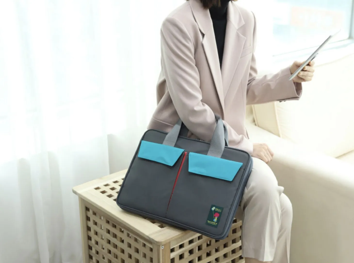 Better Together 15 in. Upcycled Laptop Bag