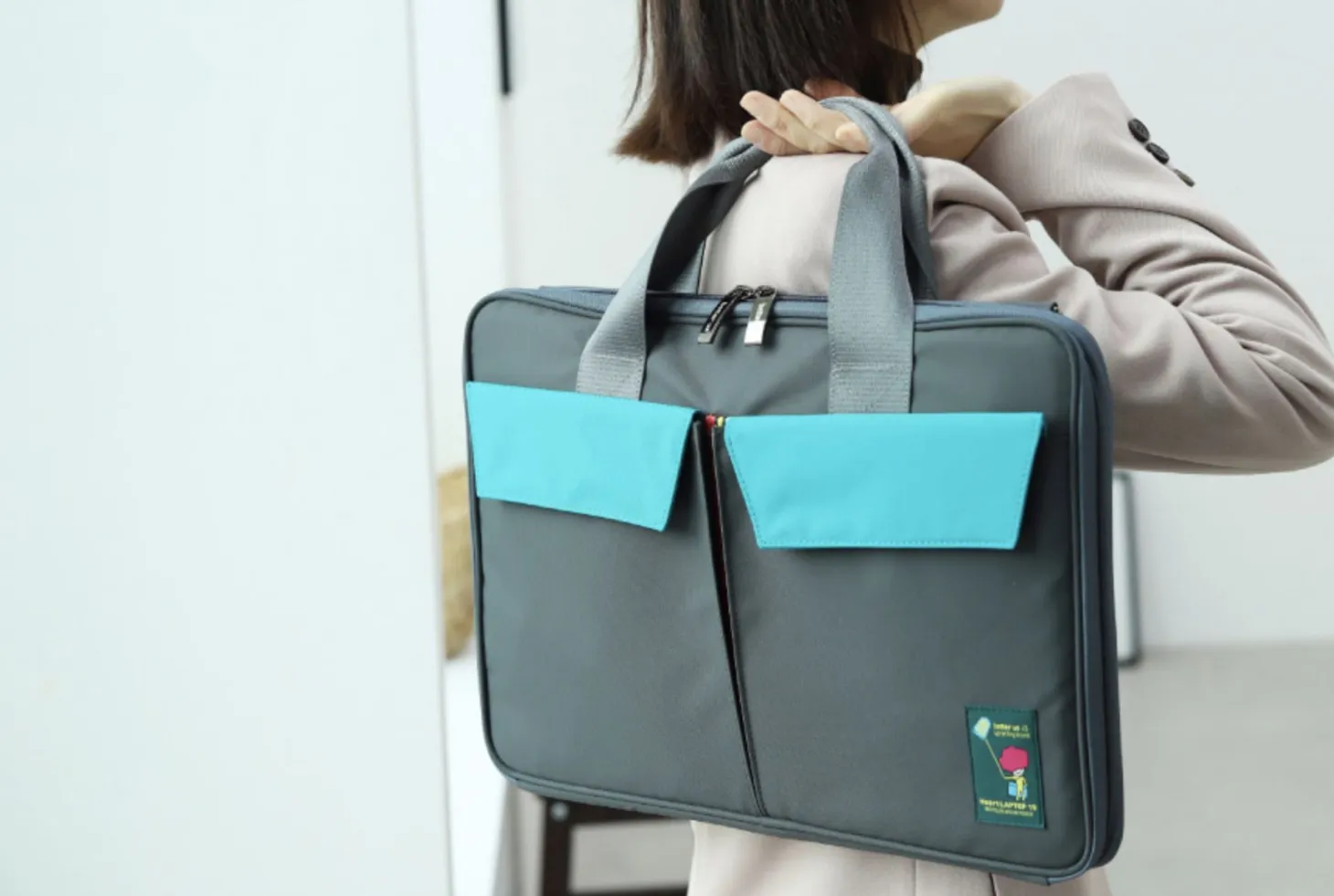 Better Together 15 in. Upcycled Laptop Bag