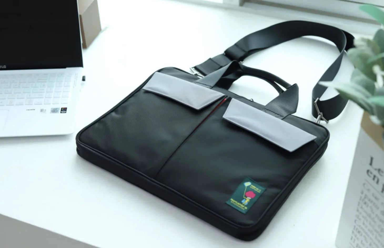 Better Together 15 in. Upcycled Laptop Bag