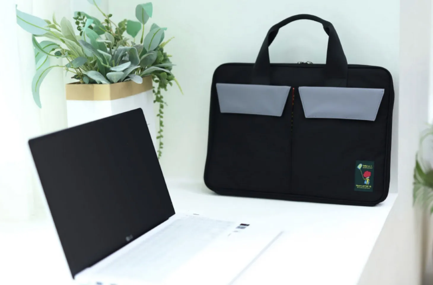 Better Together 15 in. Upcycled Laptop Bag