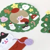 Big Christmas Wreath Postcard