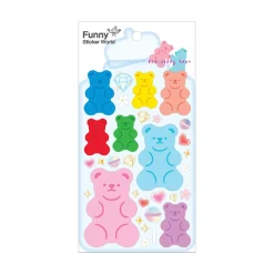 Big Size Jelly Bear Sticker