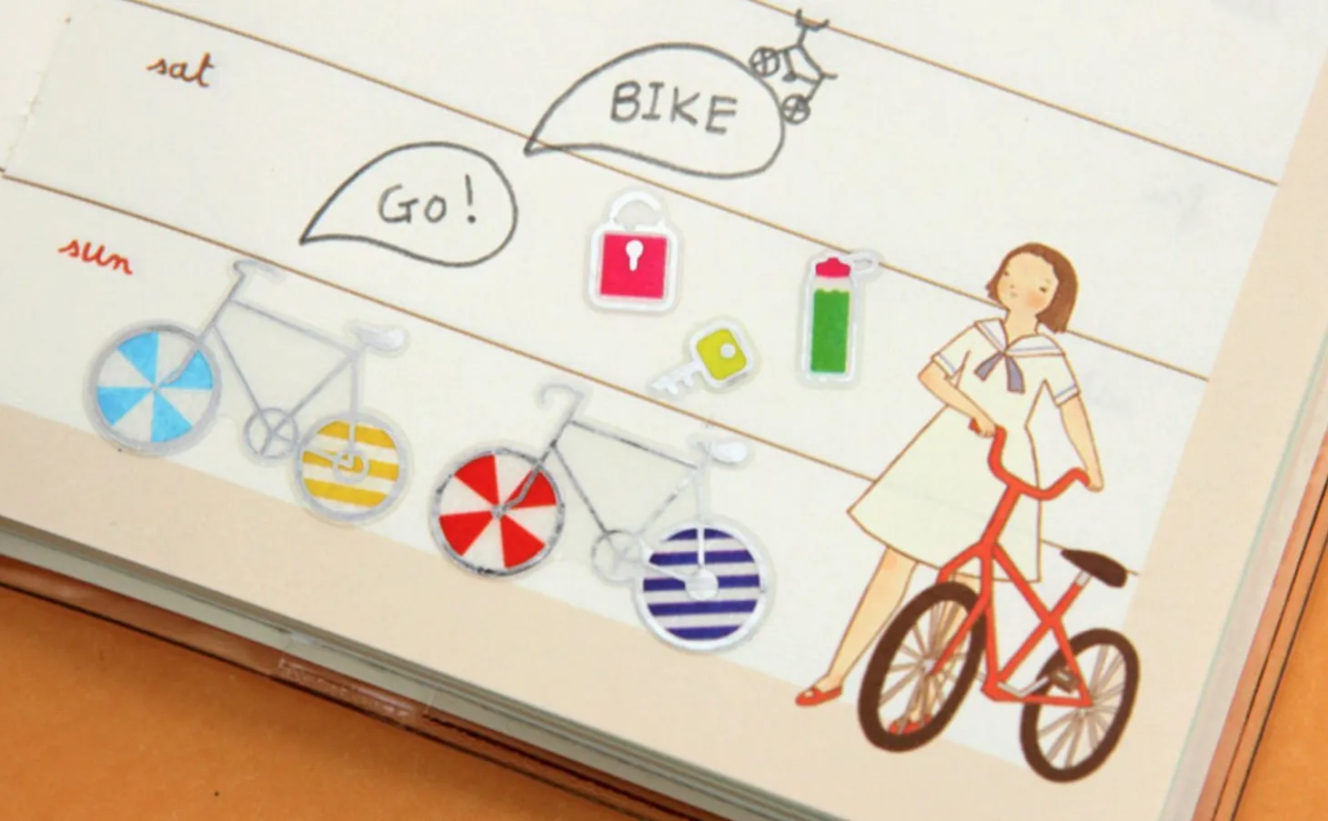 Bike Deco Sticker