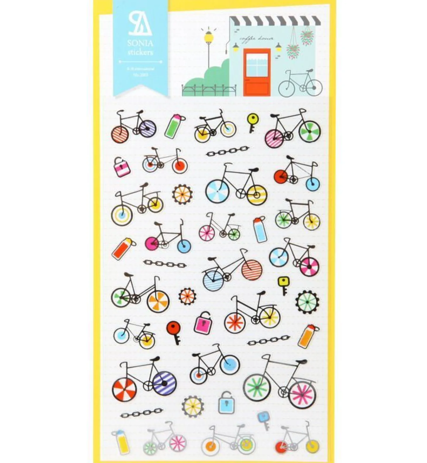 Bike Deco Sticker