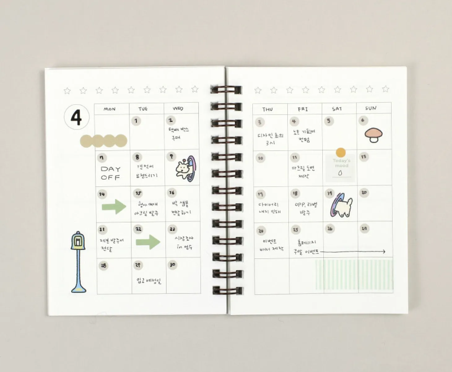 Bits and Pieces Mini Weekly Planner
