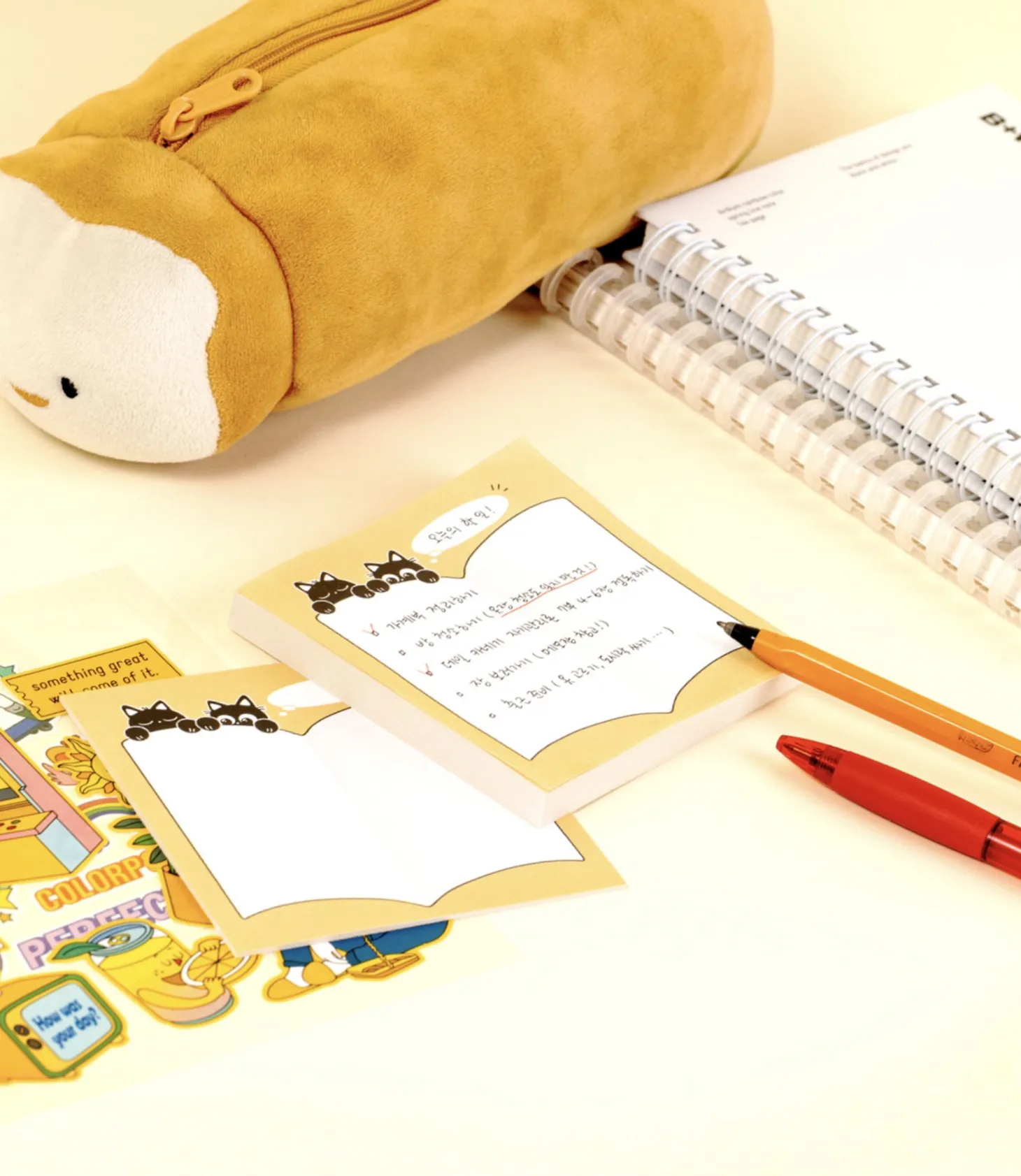 Black Cat Book Memo Pad