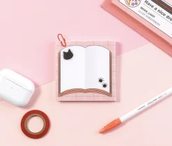 Black Cat Book Memo Pad