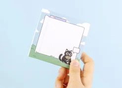 Black Cat Book Memo Pad