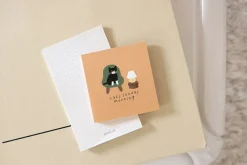 Black Cat Deco Sticker