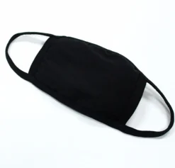 Black Cotton Mask
