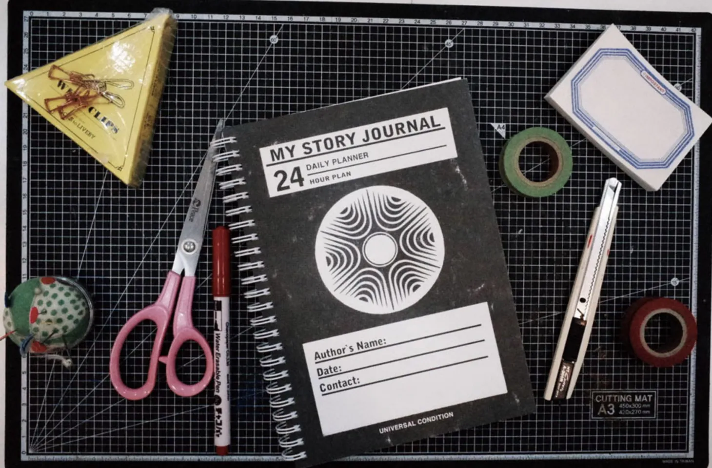 Black My Story Daily Journal
