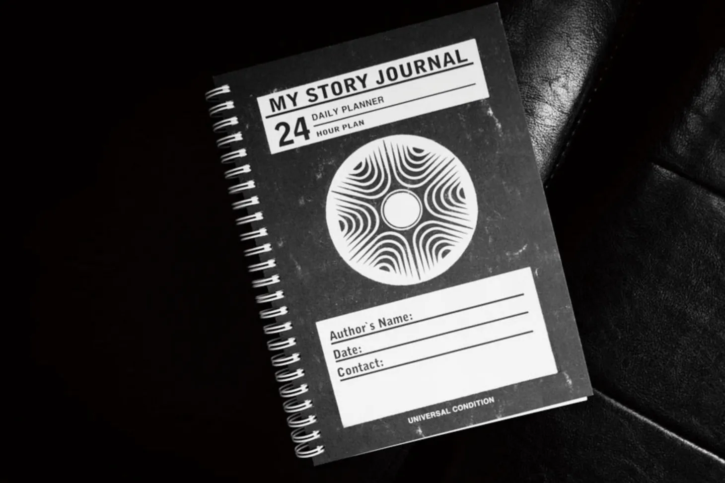 Black My Story Daily Journal