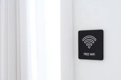 Black Pictogram Door Sign