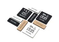 Black Pictogram Door Sign