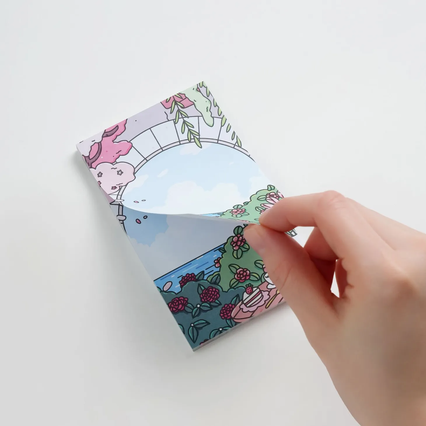 Blooming Garden Sticky Note