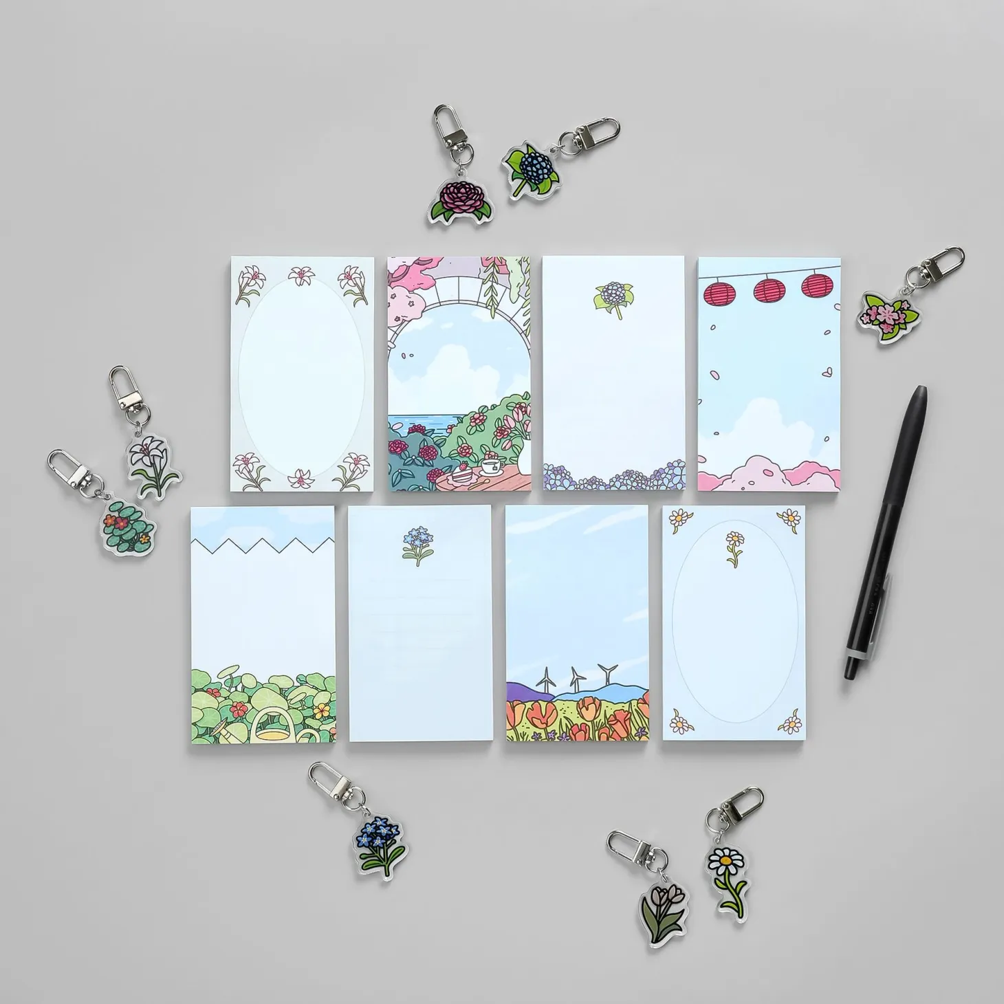 Blooming Garden Sticky Note