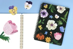 Blooming Spiral A5 Lined Notebook