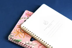 Blooming Spiral A5 Lined Notebook