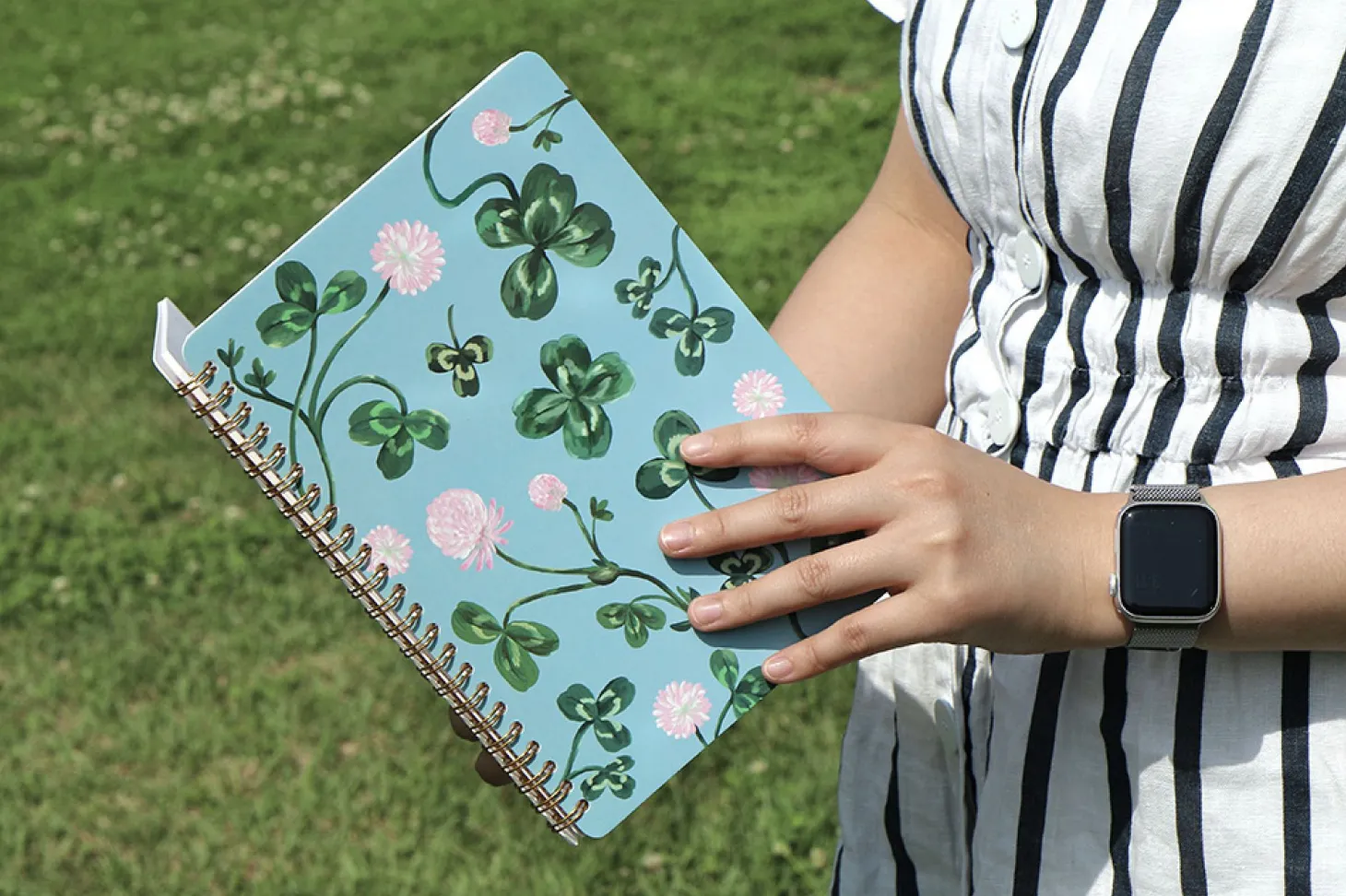 Blooming Spiral A5 Lined Notebook