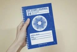 Blue My Story Daily Journal