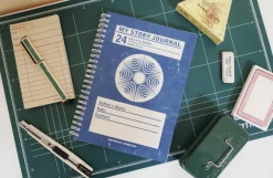 Blue My Story Daily Journal