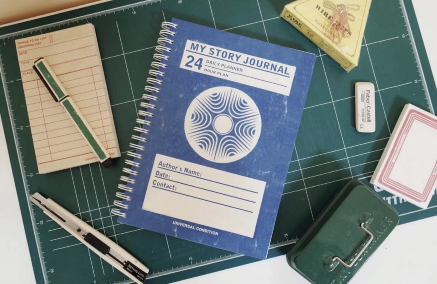 Blue My Story Daily Journal