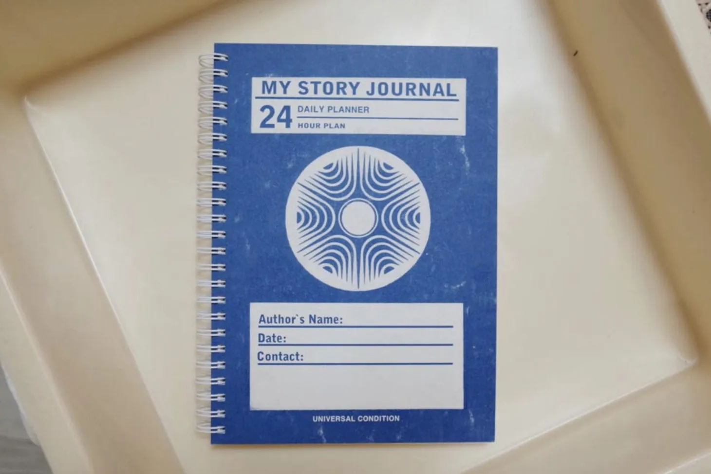 Blue My Story Daily Journal