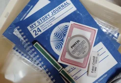 Blue My Story Daily Journal