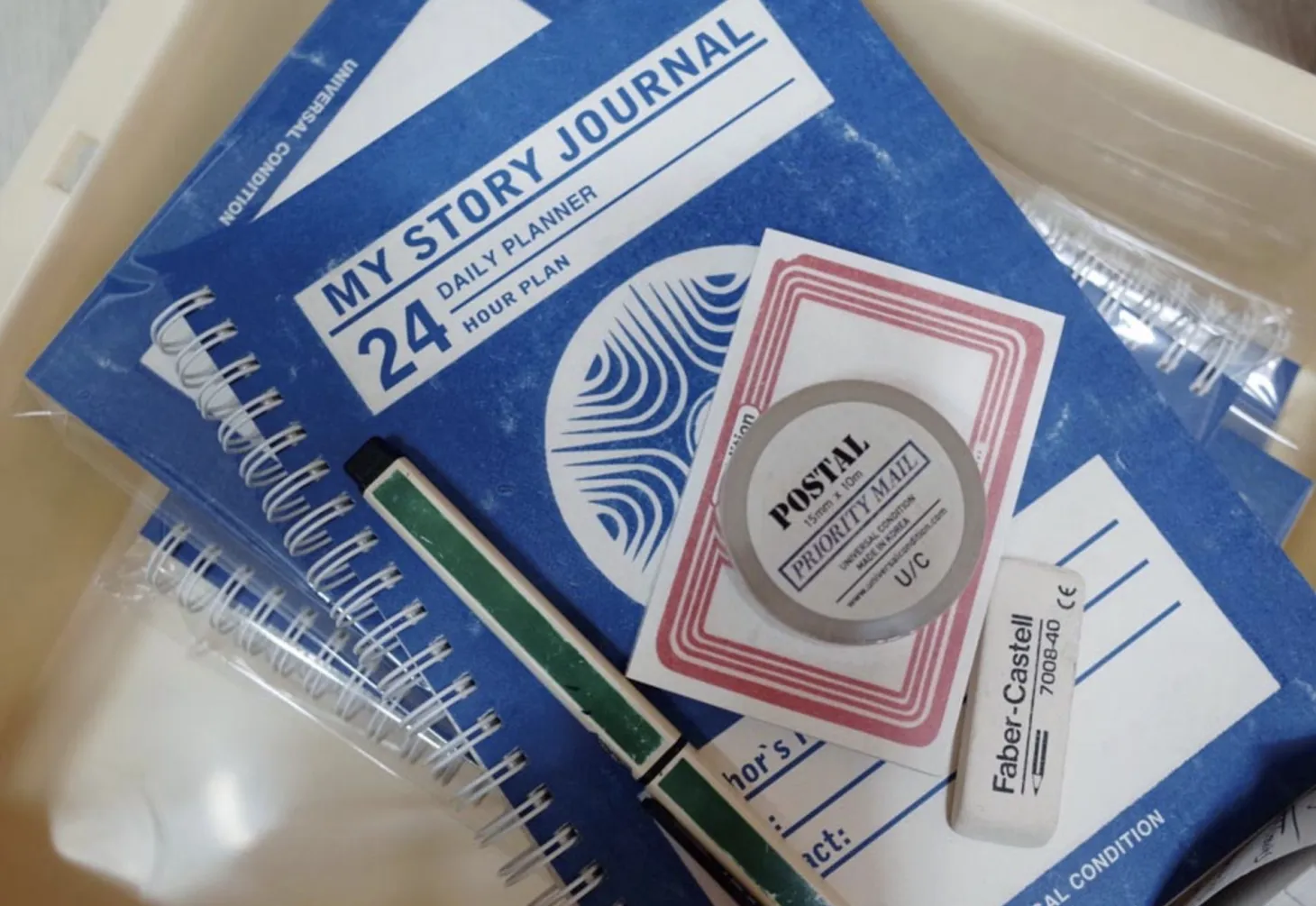 Blue My Story Daily Journal